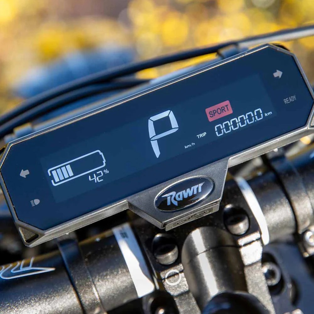 儀表更是支援手機連線功能,整輛車還提供了多種騎乘模式進行選擇