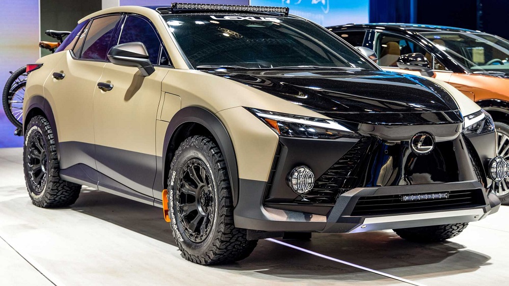Lexus於上海車展亮相了Lexus RZ Outdoor Concept戶外版本概念車