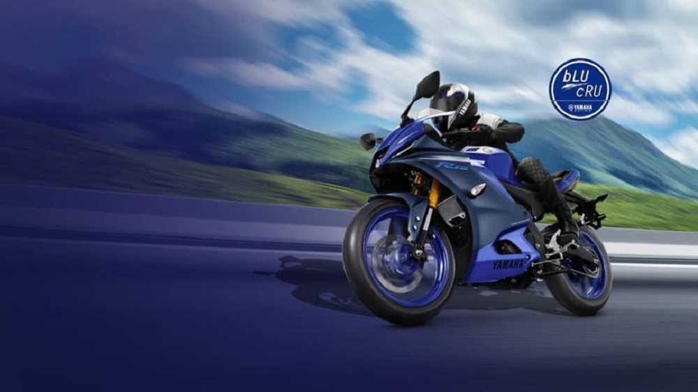 2023年式的Yamaha YZF-R15 以「All New R15 Connected」為標語於印尼市場登場