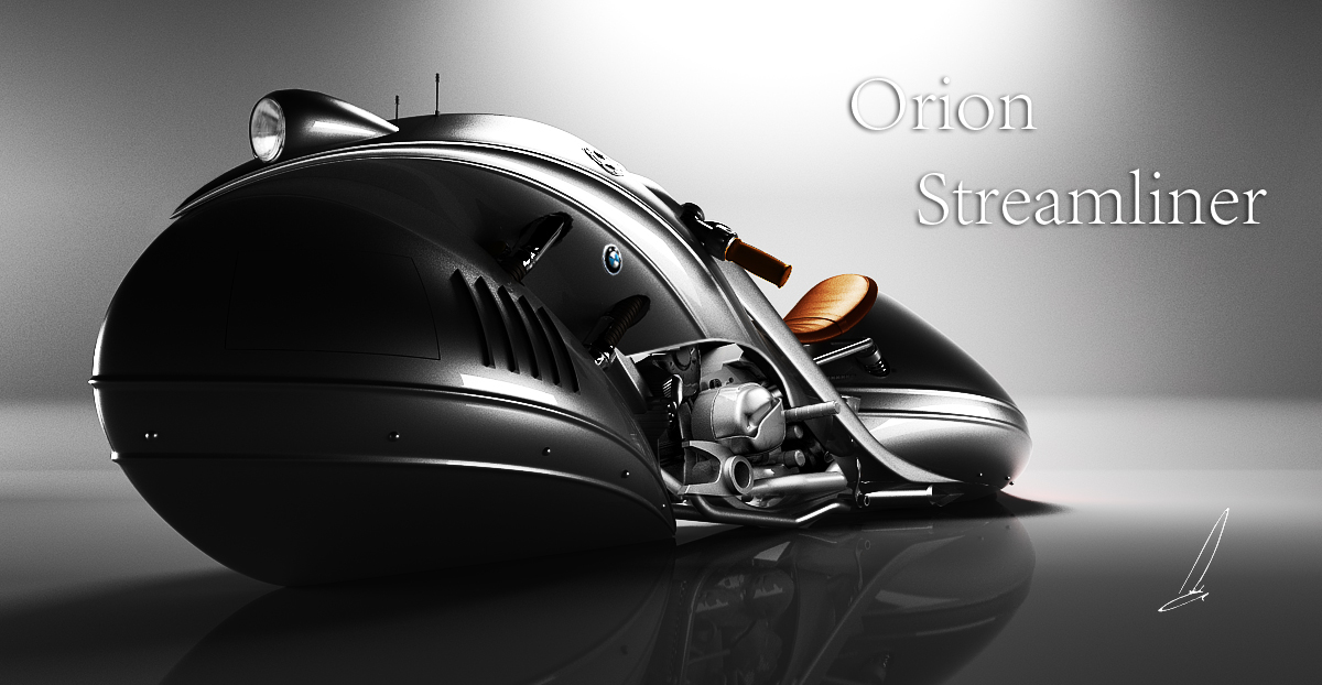 土耳其的工業設計師Mehmet Doruk Erdem以他對於未來的想像,設計一輛名為BMW Orion Streamliner concept的概念車