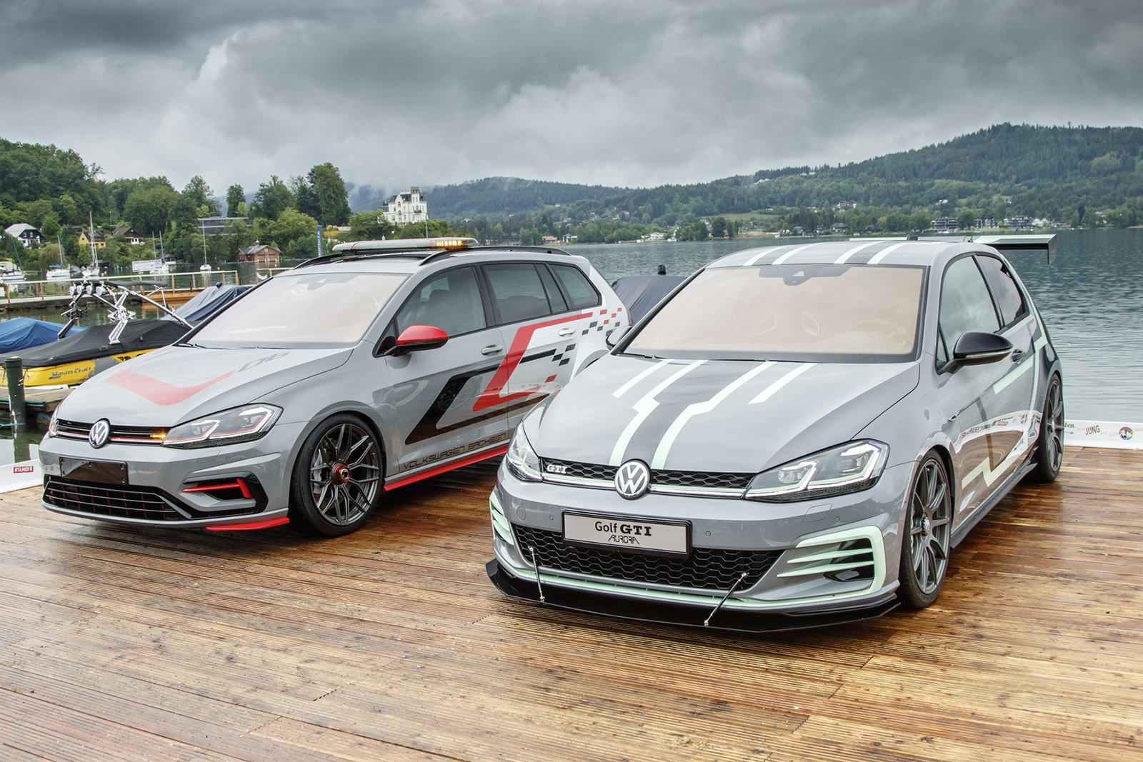 湖畔嘉年華展出 Golf GTI Aurora和 Golf Variant FighteR概念車