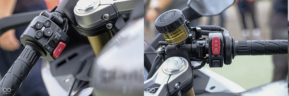 左右把手開關設計用心，非沿用現行常見的料件