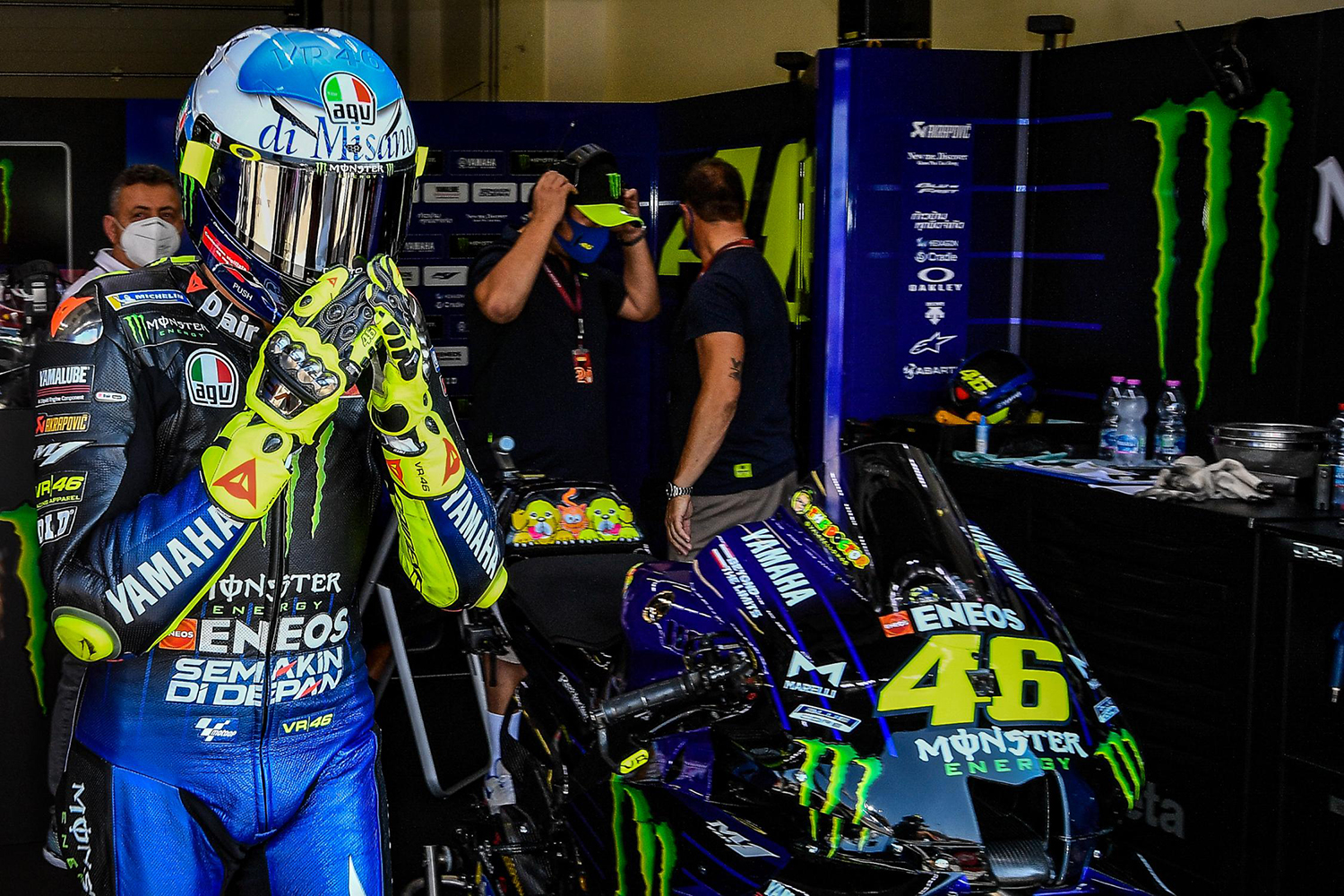 Rossi對於對講系統的加入抱持歡迎的態度