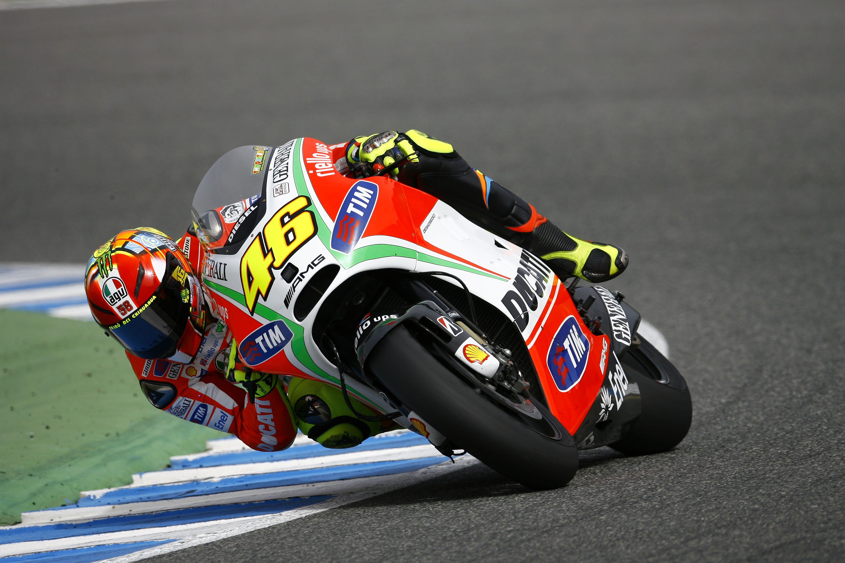 Rossi在DUCATI時期也有「回味」過V4的滋味