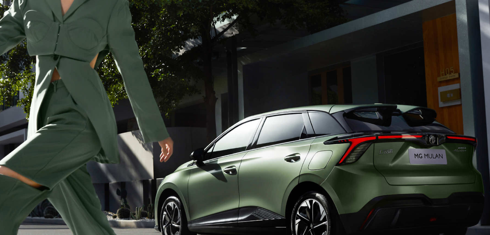 MG近期發表全新純電車型Mulan