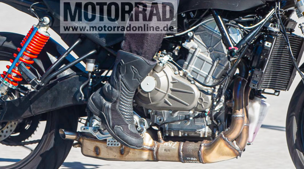 這款全新的黃牌街車預計會用上RS457同一顆引擎