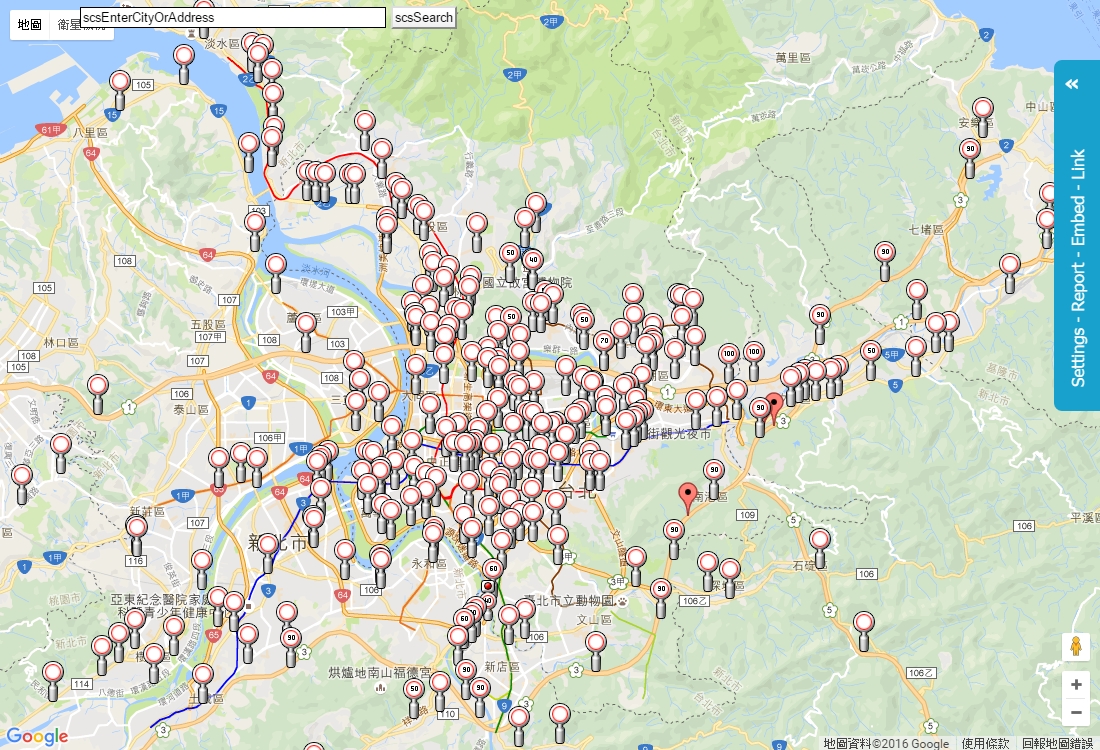 台北市測速照相機的密度完全不輸便利商店