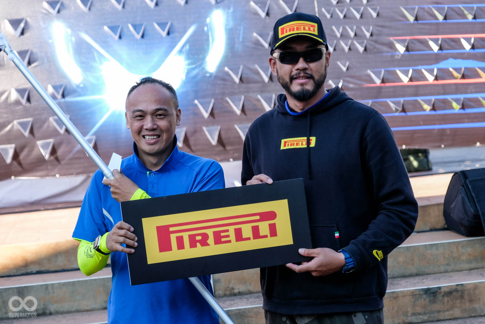PIRELLI等周邊廠商也提供超多豐富獎品讓車友們抽獎帶回家