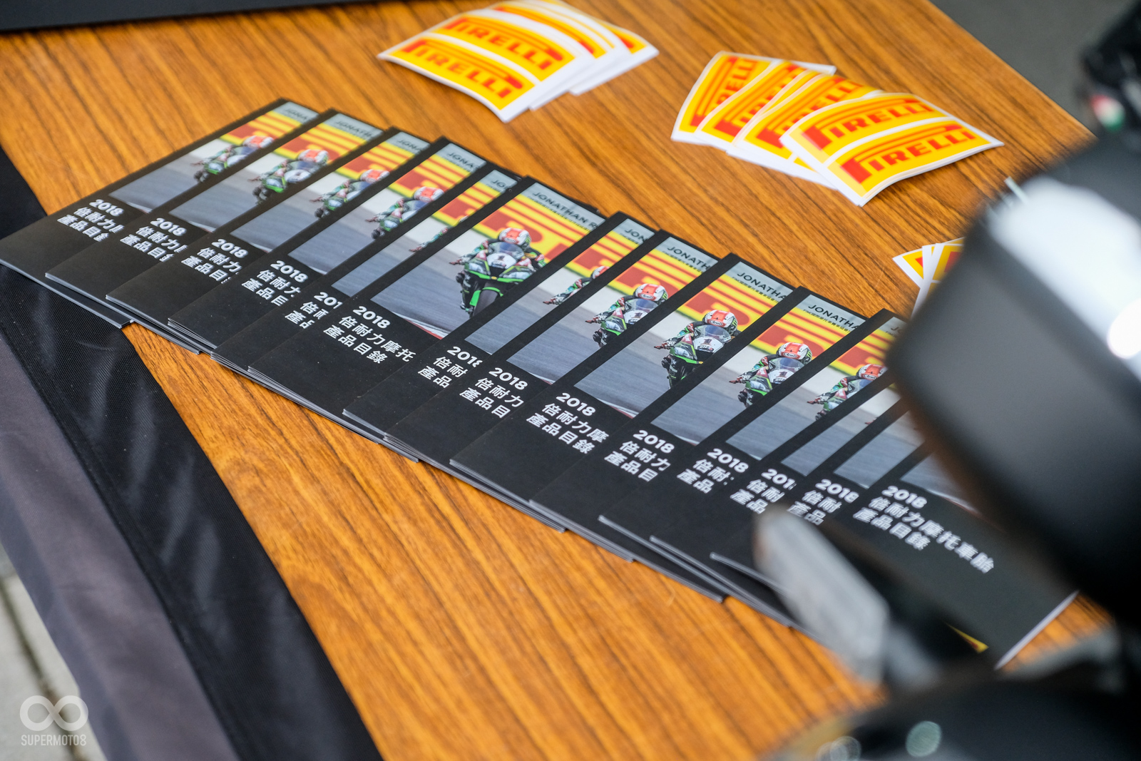 PIRELLI直接現場展示兩款HONDA機車，並提供車主詳細諮詢服務