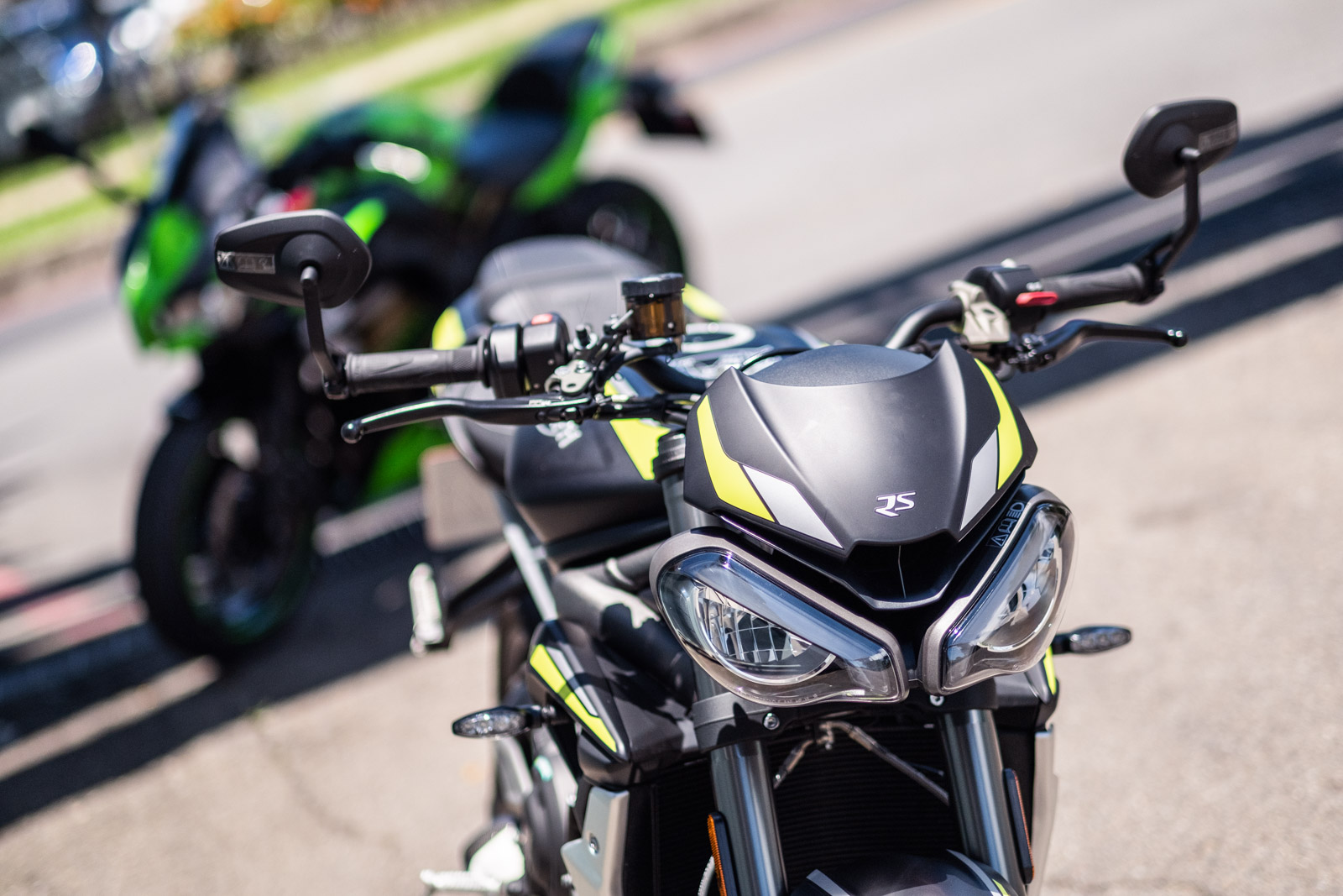 2020 765 RS改款重點:車頭燈造型換上憤怒鳥風格