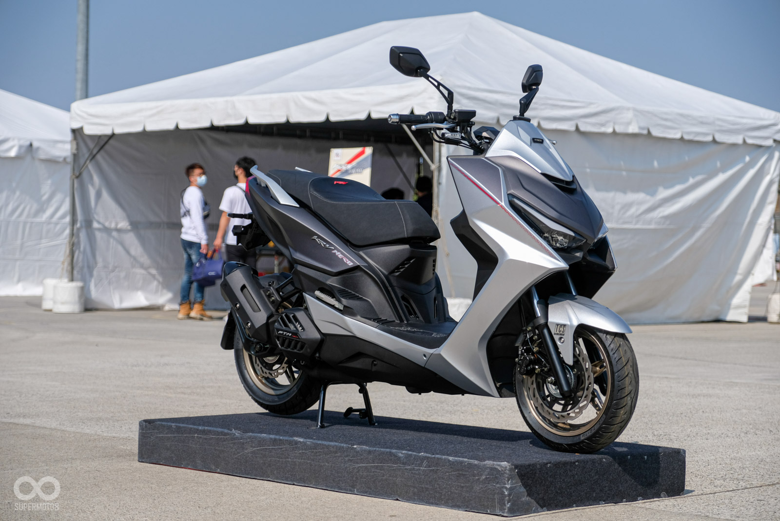 最新推出的KYMCO車款也來到現場展示