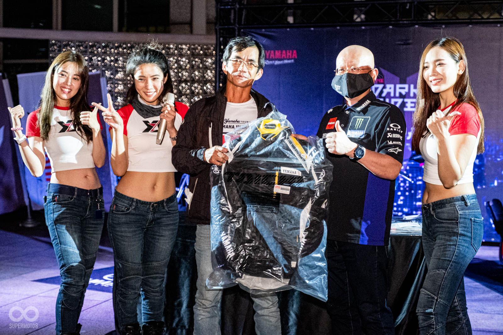 摸彩獎品非常豐富,甚至有防摔衣等人身部品