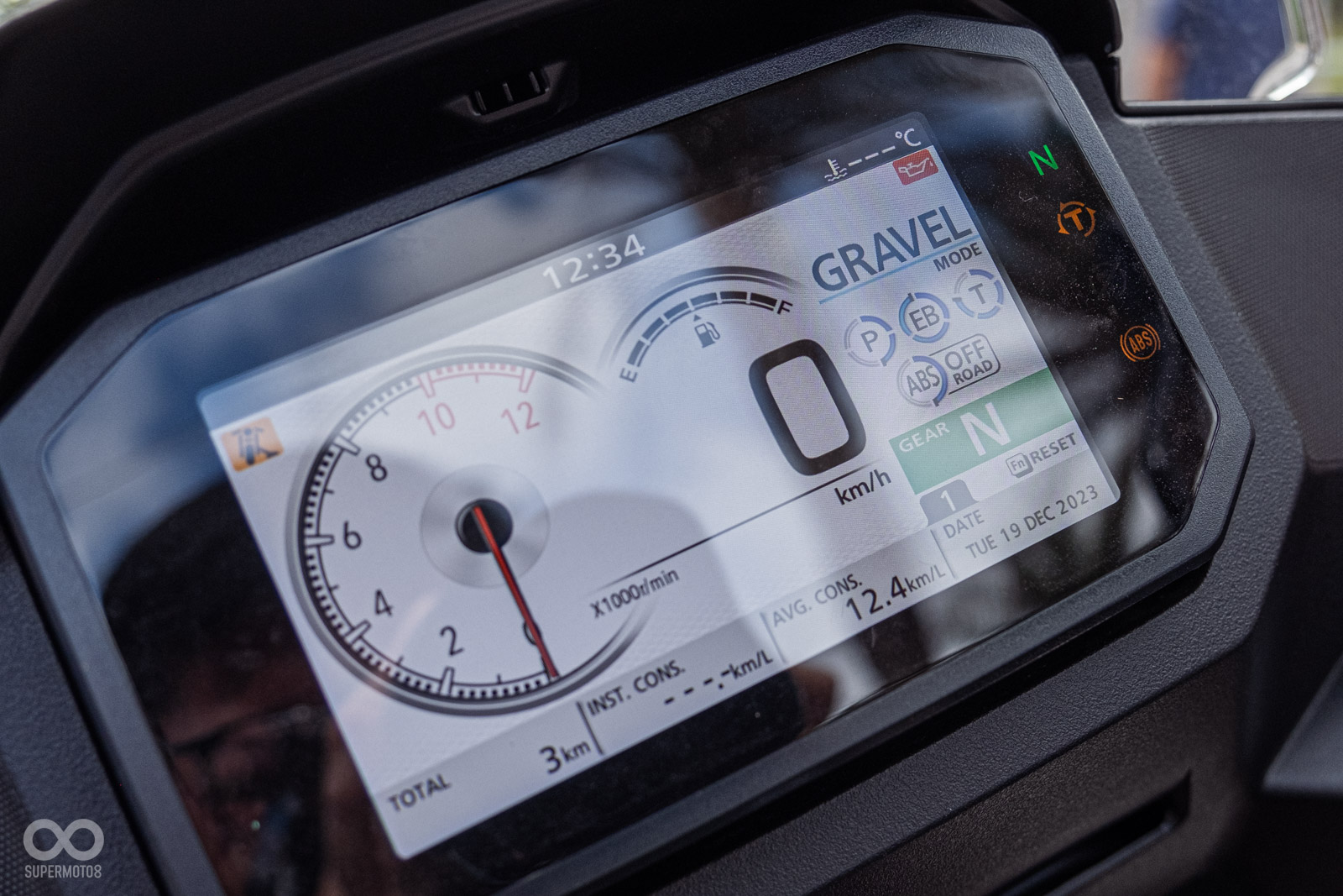 總共五種騎乘模式,並可在User模式中自定義細項電控介入強弱、5吋TFT儀表具有手機連線功能