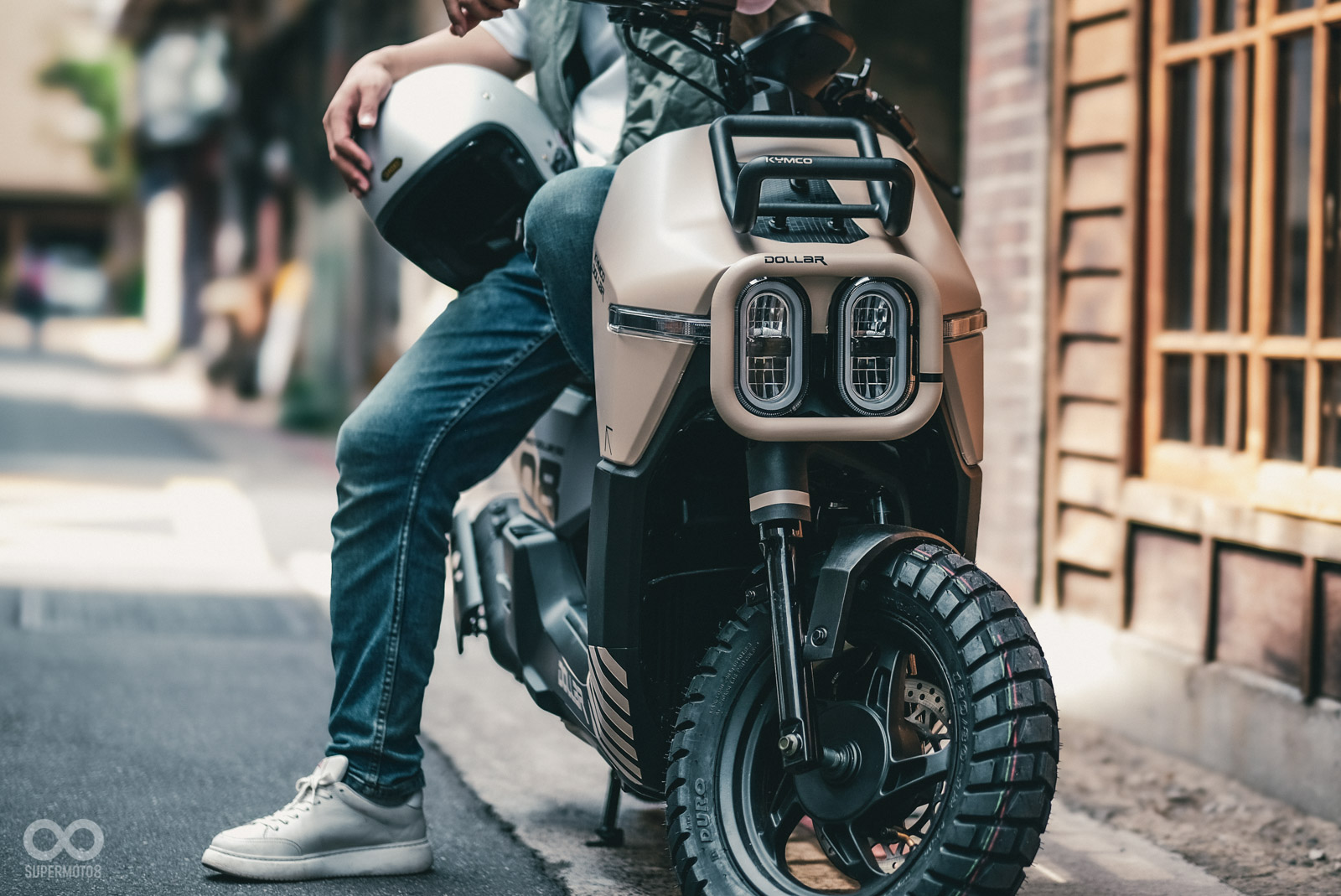 前土除也換上自行設計打造的版本