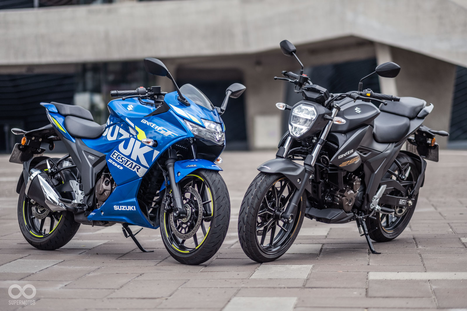 GIXXER/SF 250兩種不同感受,滿足不同需求的消費者