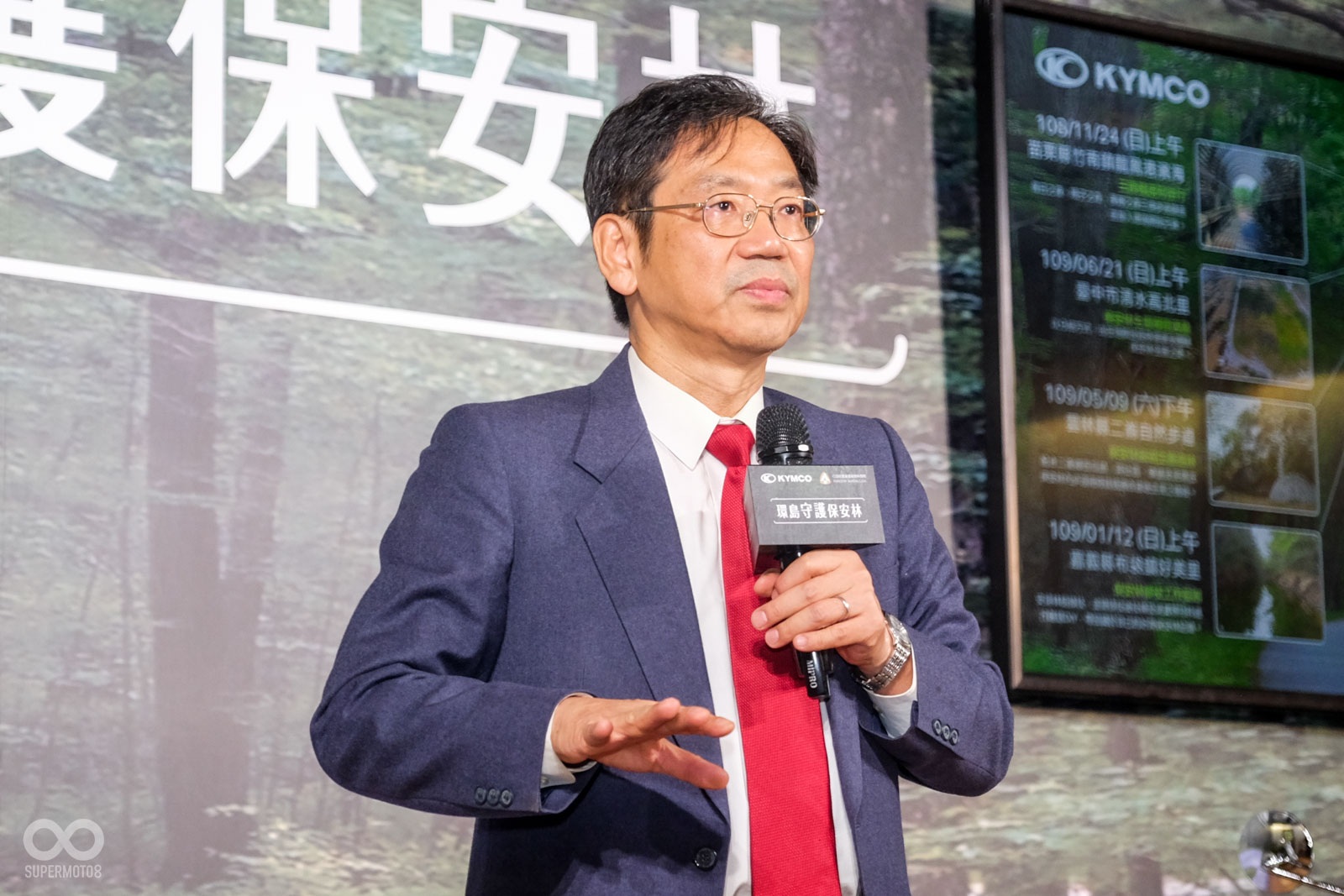 光陽執行長柯俊斌邀集光陽車有一同參與全台8場活動