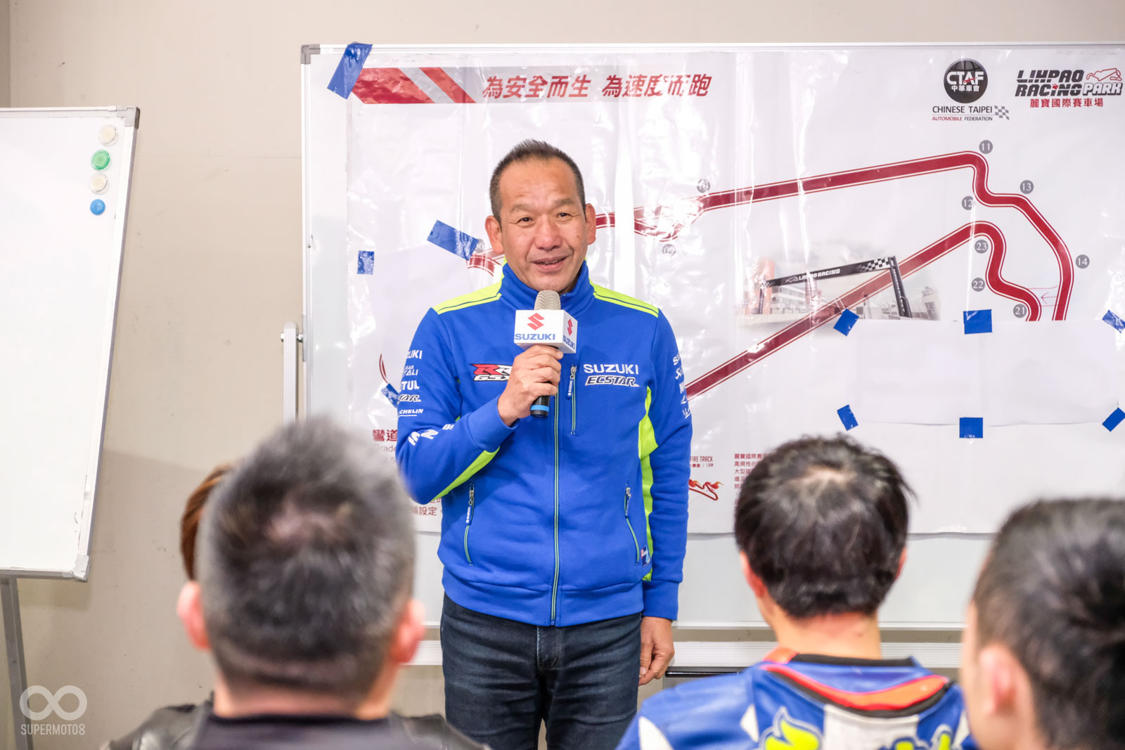 台鈴公司總經理歡迎大家前來參與這項盛事