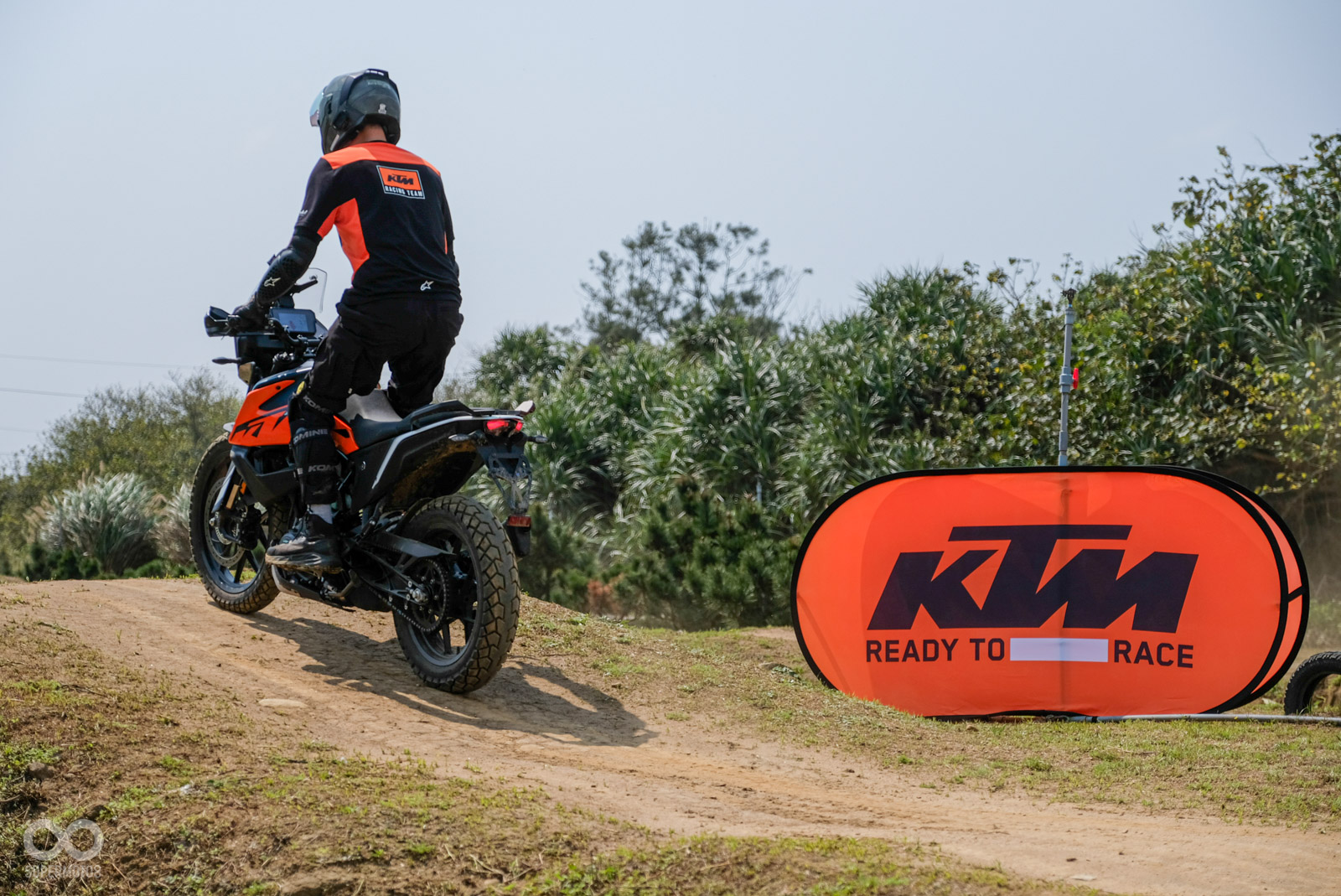 本次KTM RIDERS ACADEMY 越野訓練 為銀質課程,難度提升不少