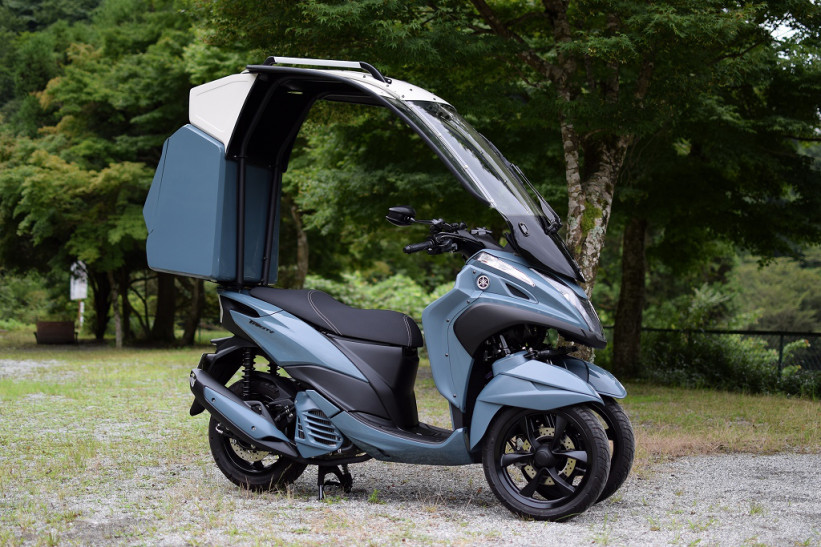 加上車頂、提升置物空間,是Tricity 155 Shooting Brake的車款重點