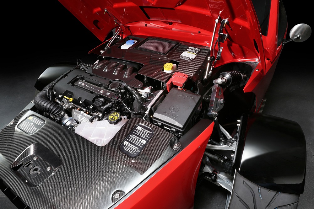 Vanderhall Venice的動力來自一具GM Ecotec四缸渦輪增壓引擎,排氣量1,400c.c具有180hp最大馬力