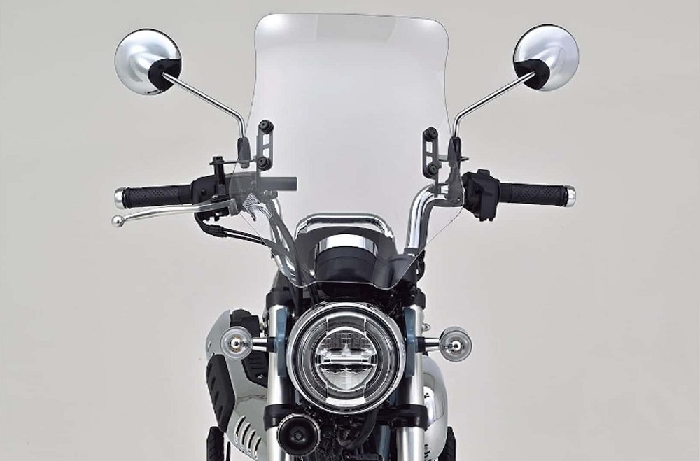 如果有長途騎乘需求,還可以裝上這塊風鏡