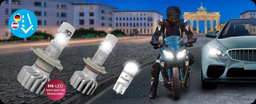 看準了不少人會讓愛車升級成LED頭燈的市場，Philips 推出了Ultinon Pro6000 LED H4 bulbs