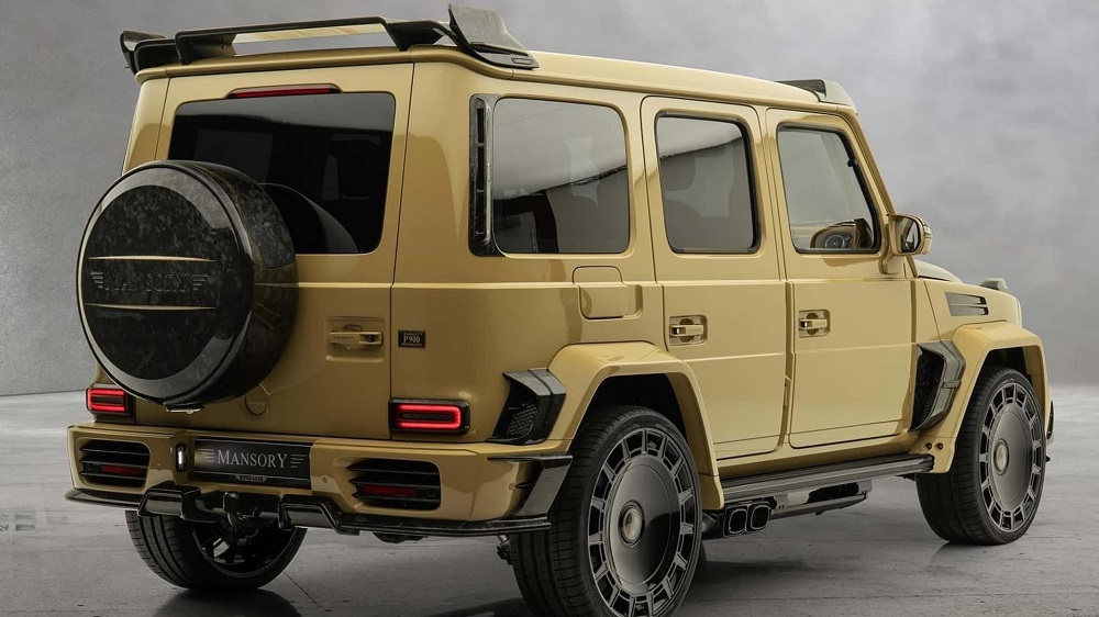 Mansory最近推出了名為「P900」的Mercedes G63改裝套件