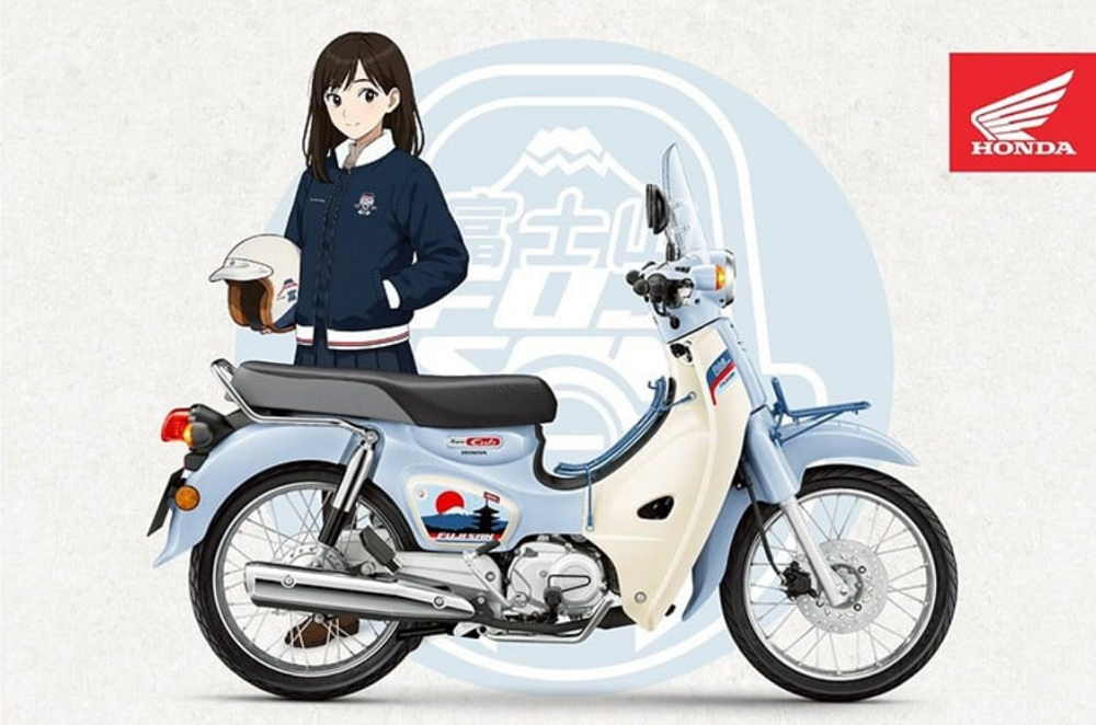 泰國Honda近期推出了Super Cub 110 Fujisan Edition