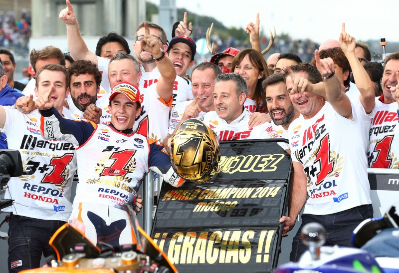 Marc Marquez過去也是這個西班牙石油品牌的重要代言人