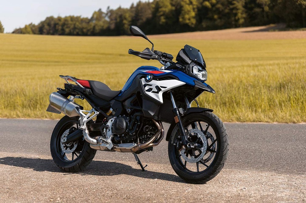 BMW官方在F 800推出了多種選配配件。圖為2024年式F 800 GS