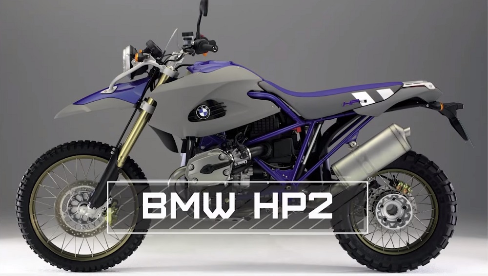 整輛車的靈感來源來自BMW HP2 Enduro