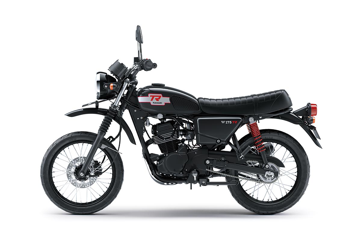 Kawasaki W175TR 推出 2025 年式新車色