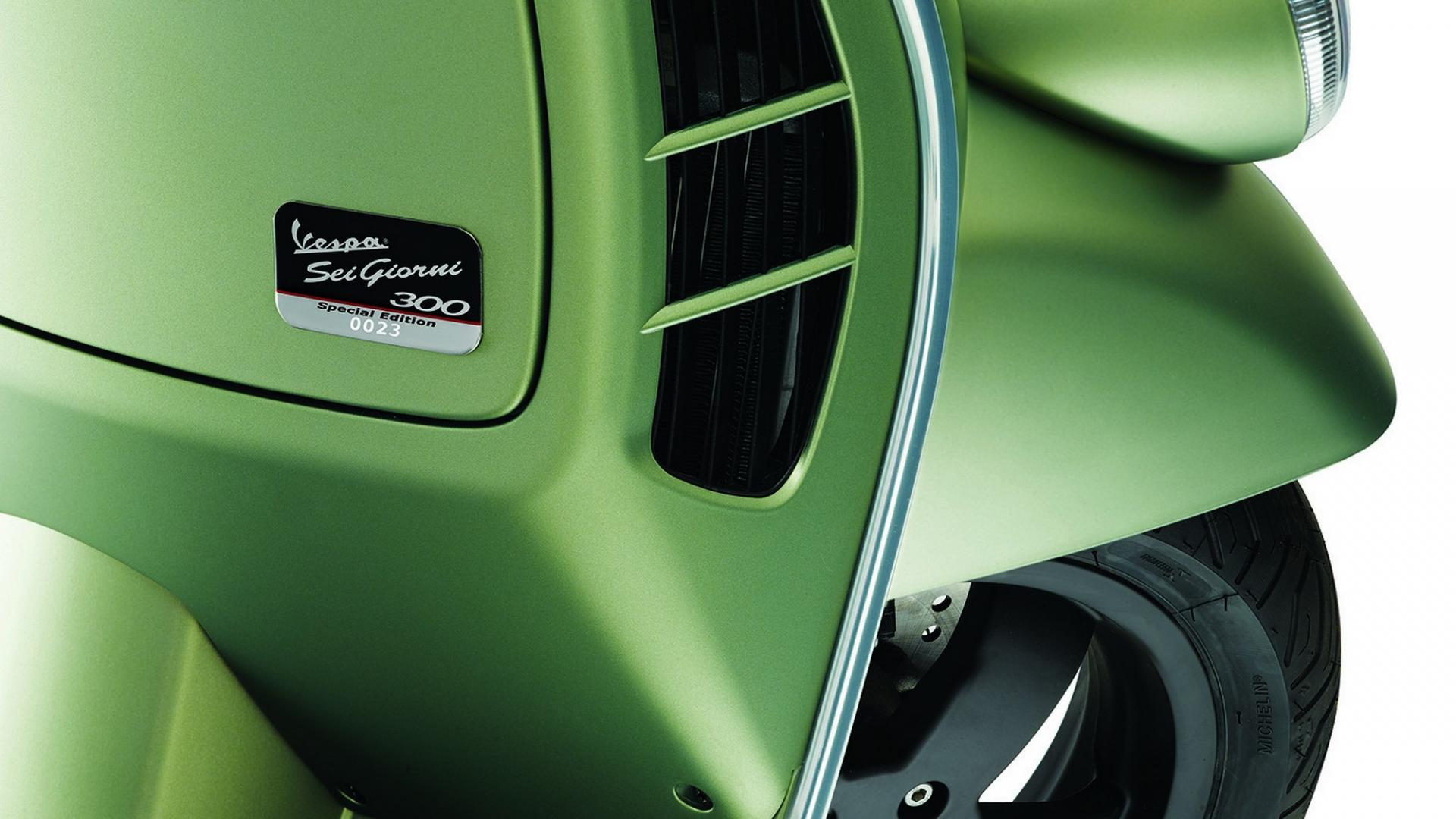 名牌上的Sei Giorni 就是義大利文的Six Days,下有生產流水號