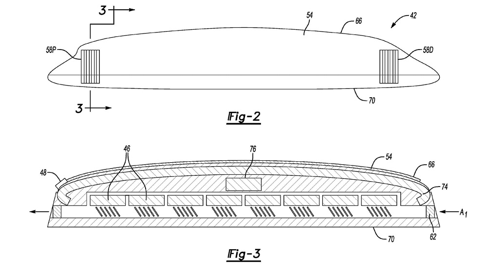 為了增強散熱效率,電池兩側裝上了通風管道