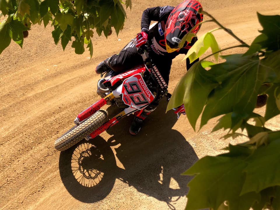 Marc Márquez也會進行FLAT TRACK訓練