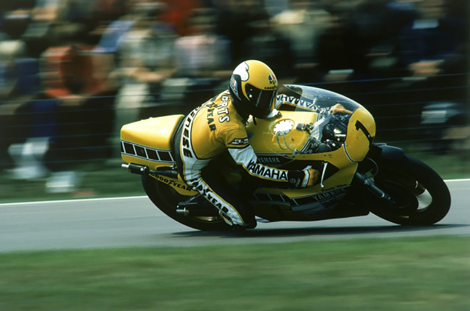 Kenny Roberts在1978年拿下WGP世界冠軍,成為第一位摘下此頭銜的美國車手