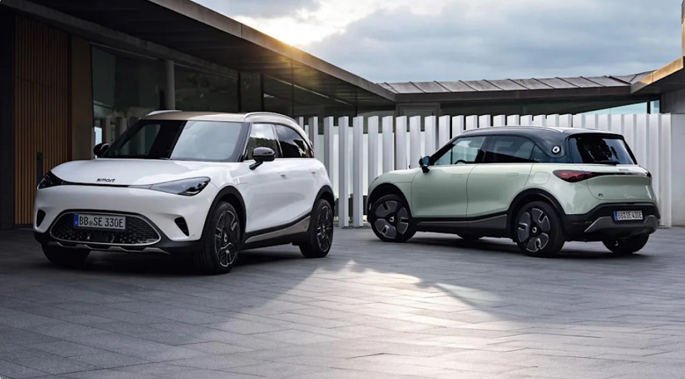 Smart轉型成純電動品牌後,推出了全新的電動車款「Smart #1」