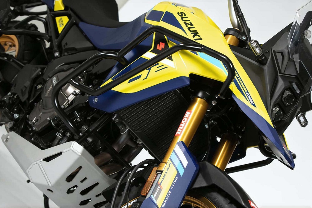 新版本車型車上裝上了不少防倒桿