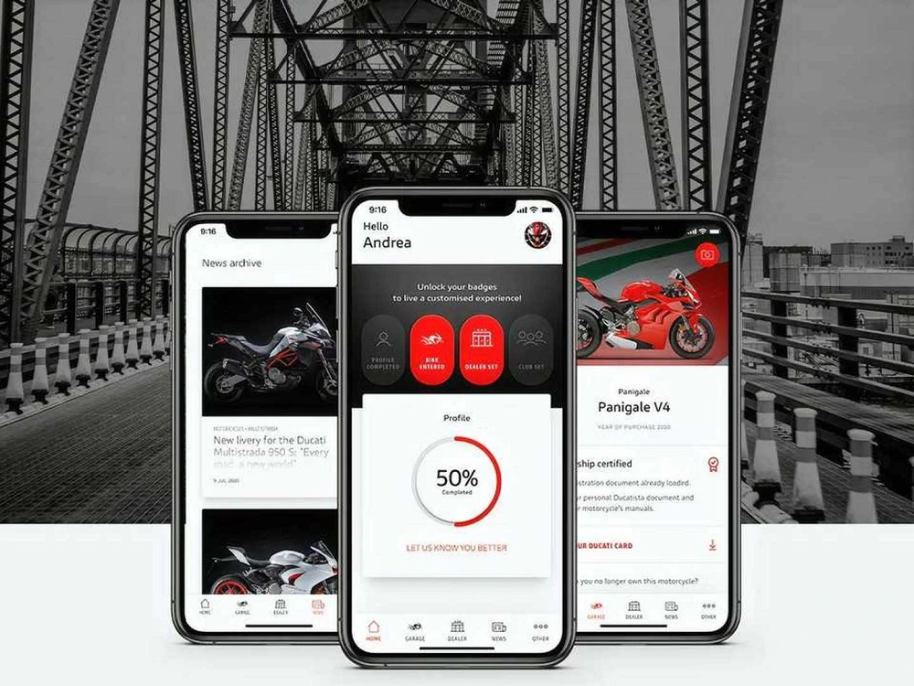 如果不確定自己的愛車能不能安裝這項新功能,Ducati官方將會另外發送APP通知
