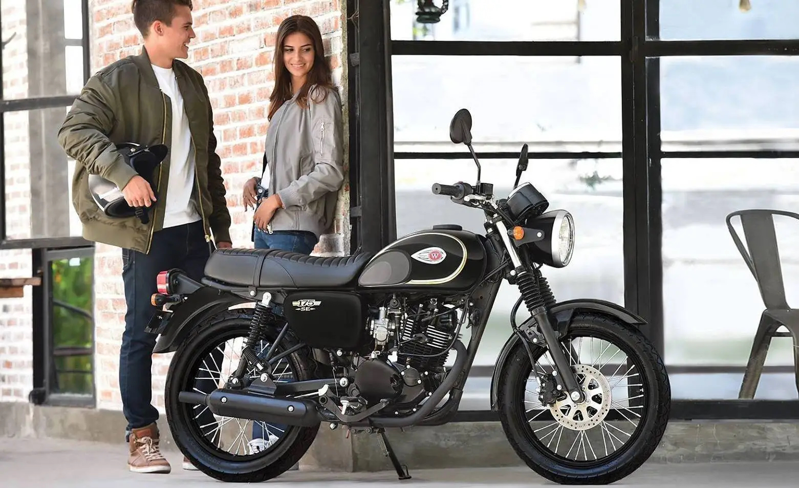 樸素的設定,正是Kawasaki W175的經典之處