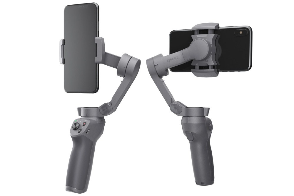 搭配DJI專用的APP，連按三下即可切換前後鏡頭，同時在這一代新增了直向橫向一鍵切換的功能