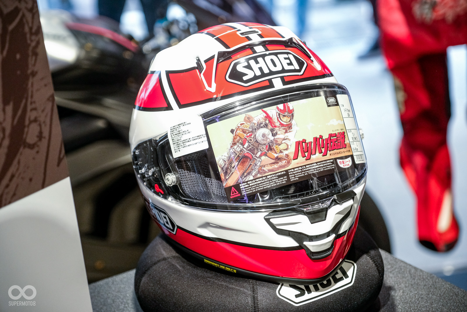 X-15的極速傳說彩繪也在店內展示