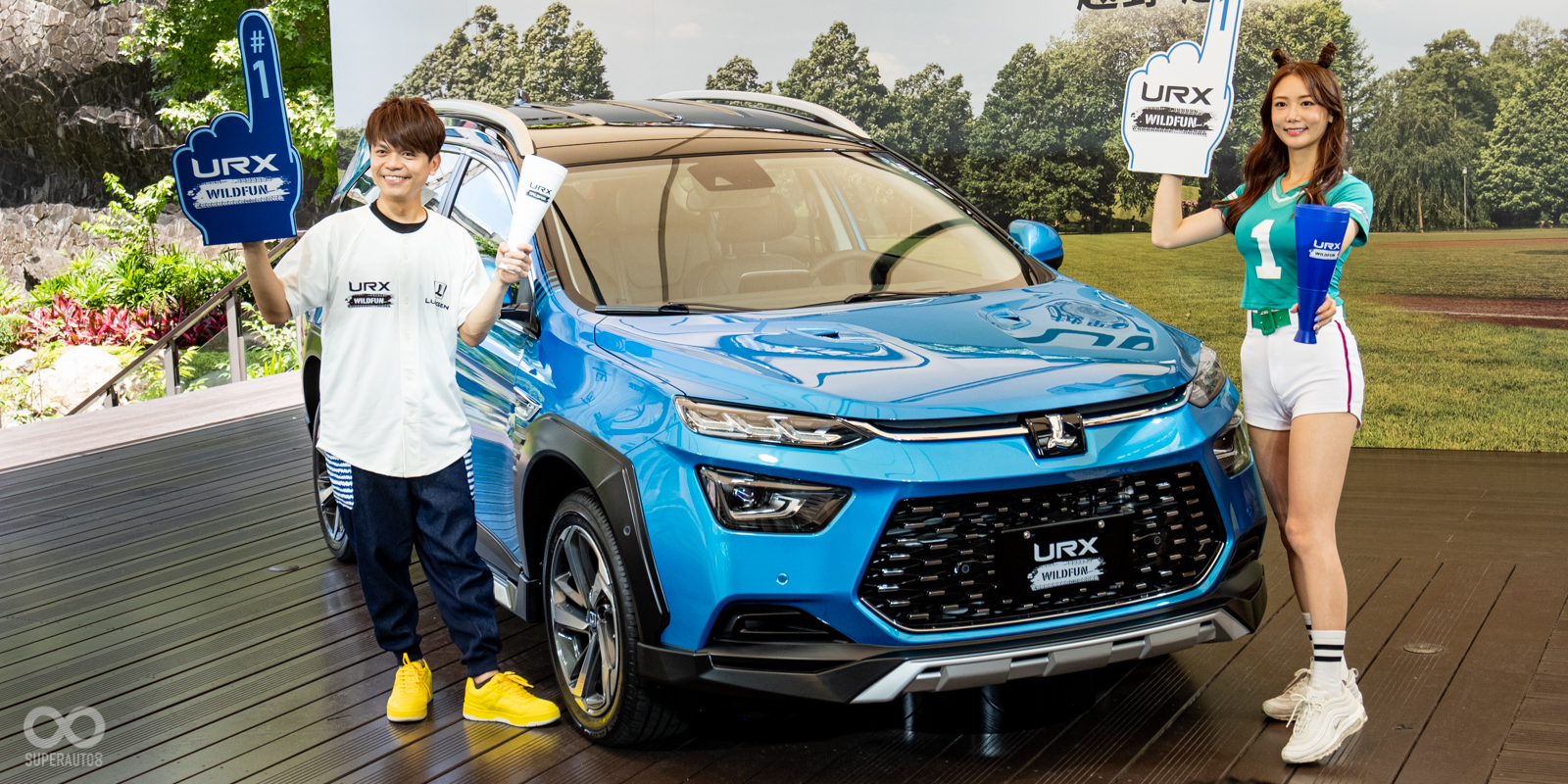 蔡阿嘎也帶老婆小孩搶先試乘URX WILDFUN 野FUN版