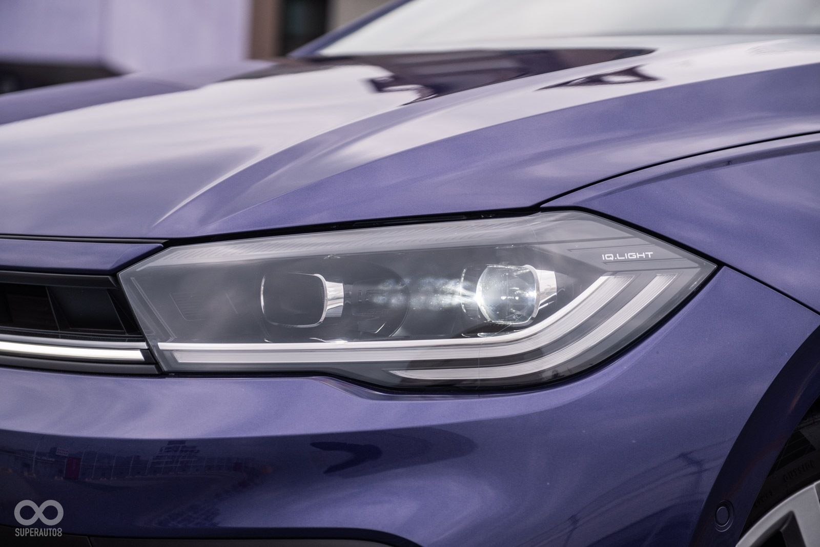 IQ.LIGHT智慧燈組LED Matrix矩陣式頭燈,是這次小改Polo的一大重點