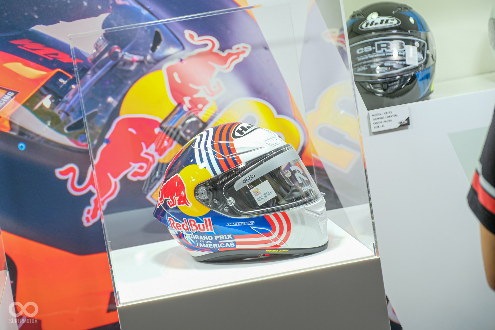 HJC展示帥氣的MotoGP塗裝帽