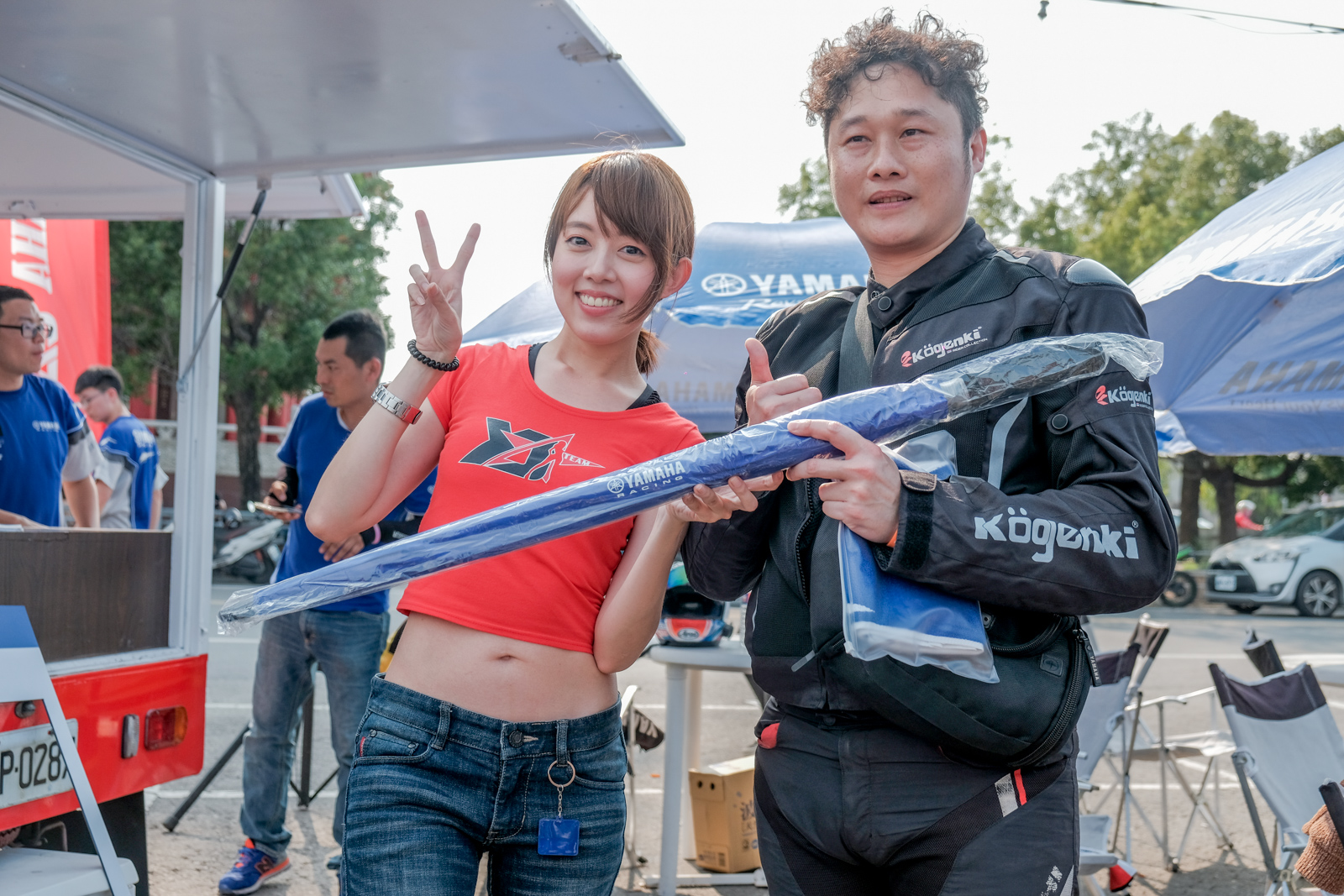 現場最佳人氣獎項 YAMAHA大傘