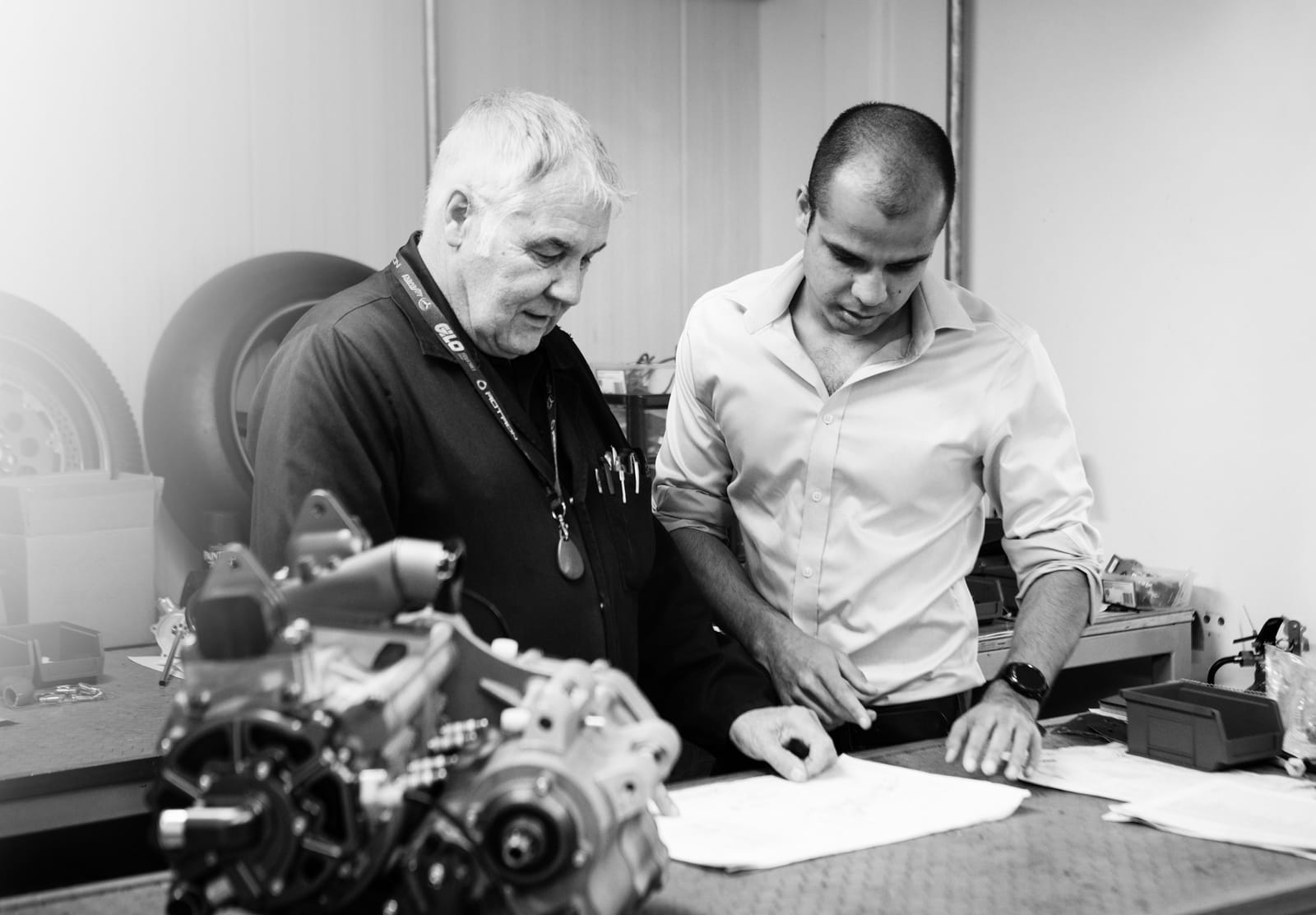 轉子引擎使用許多先進的材料打造，確保最佳的運轉品質和耐用度