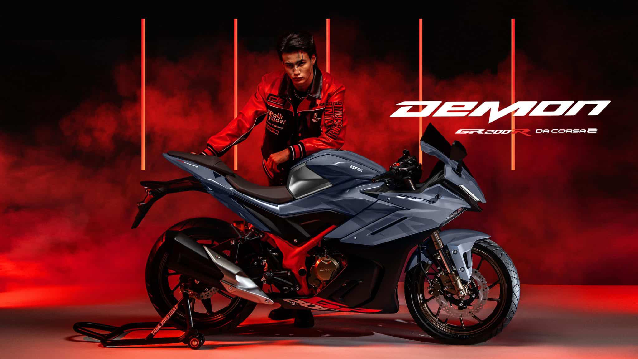 泰國品牌GPX帶來充滿熱血基因的全新Demon GR200R