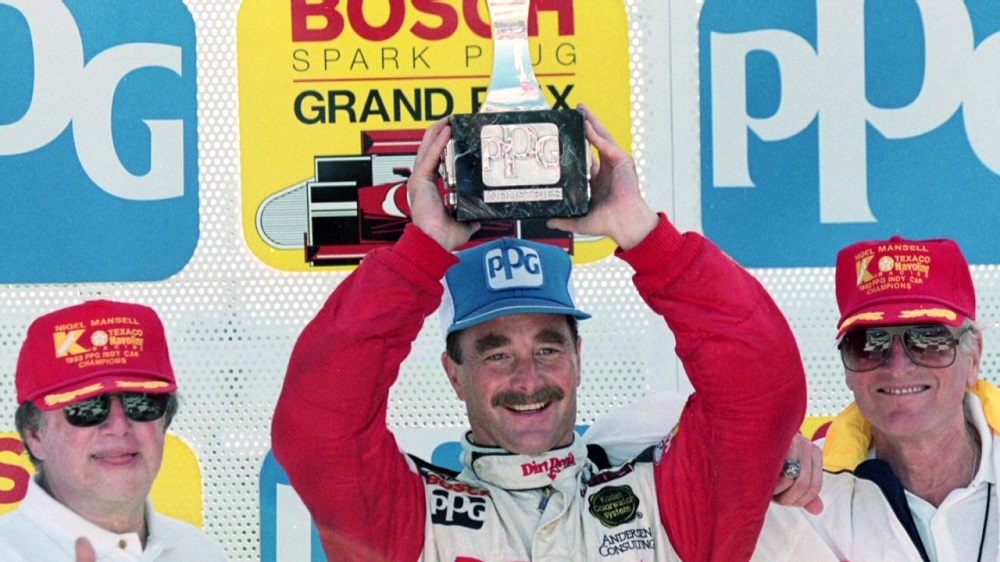 Nigel Mansell在他的賽事生涯中,取得了相當輝煌的戰績