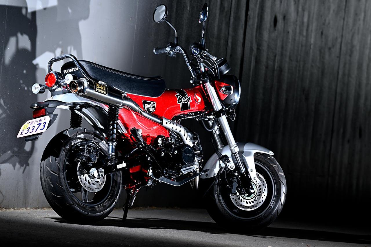 Dax 125專用GP Magnum Cyclone排氣管完整解放動力與聲浪